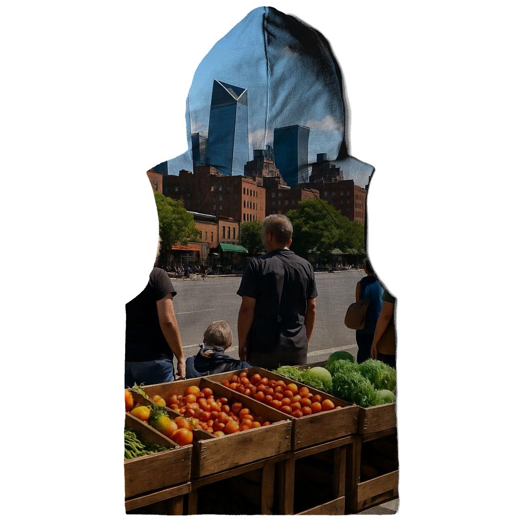 Noonday Market And Midtown Panorama hoodie designs