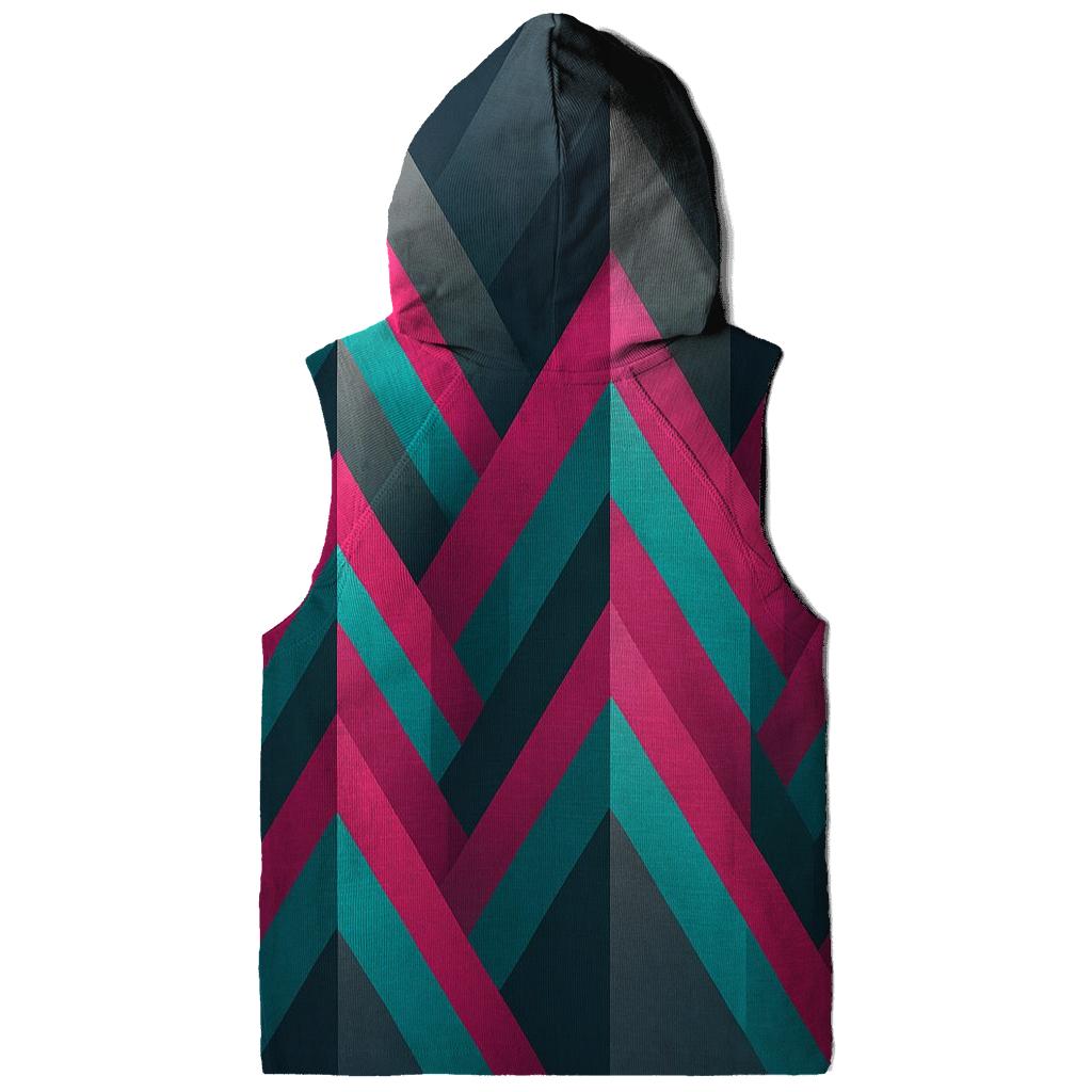 Chrome Mirage Triangles heavyweight hoodies