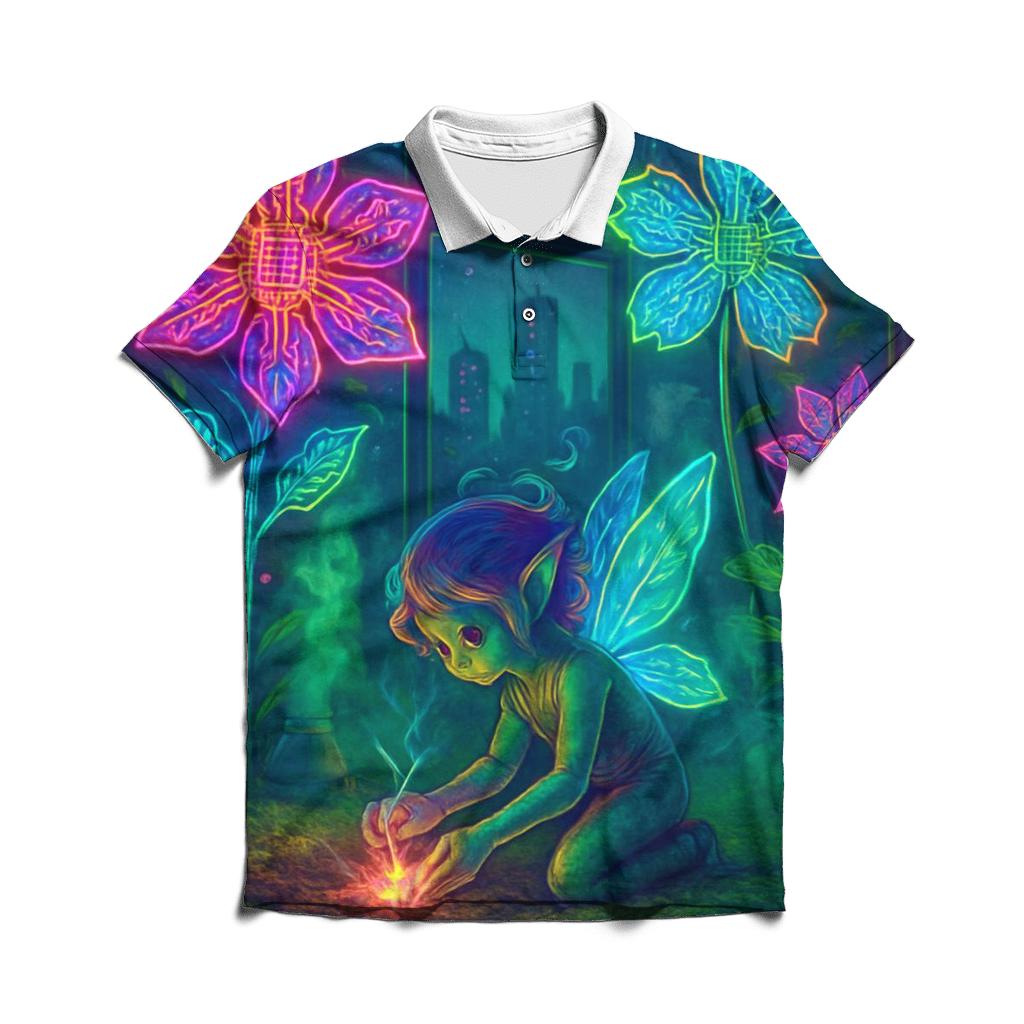 Circuit Garden Sprite stylish collar polo tees