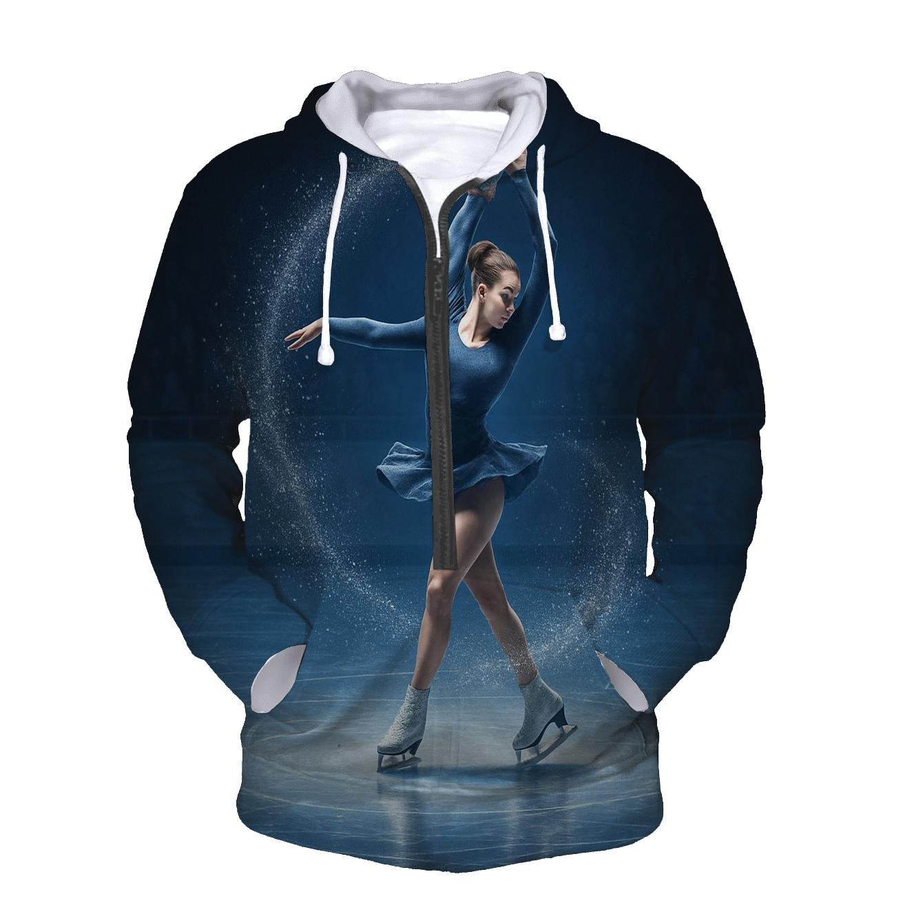 Frozen Rink Moment lightweight hoodies