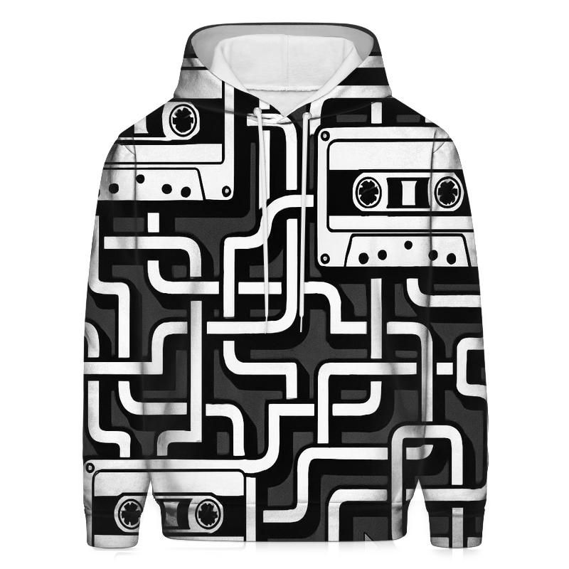 Cassette Circuit Maze hoodies fashion