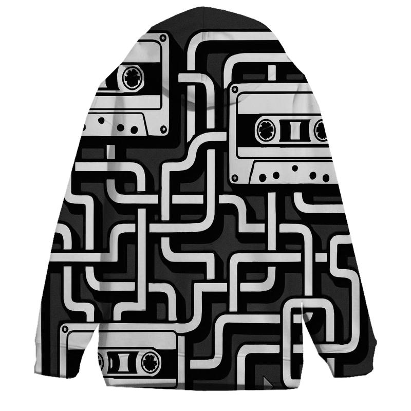 Cassette Circuit Maze hoodies fashion