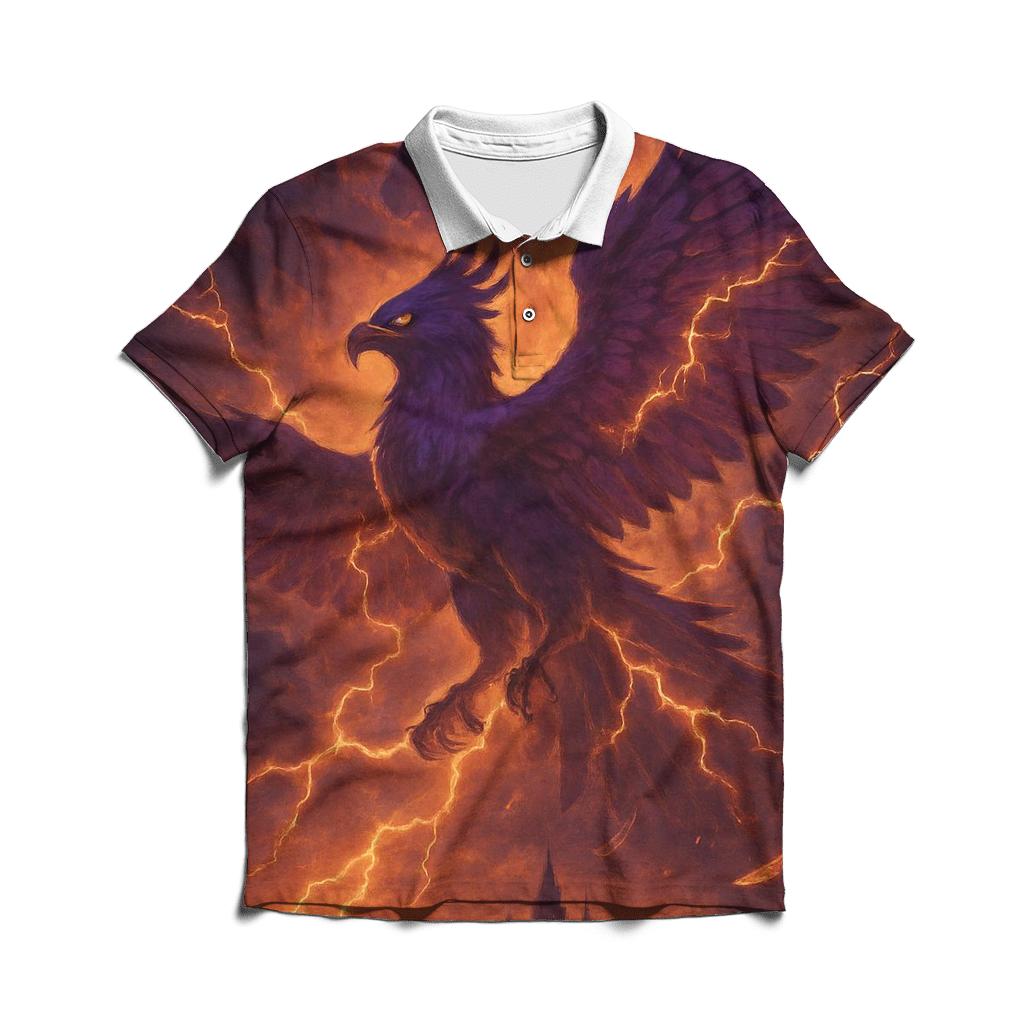 Velvet Thunderbird Roar classic pique polos