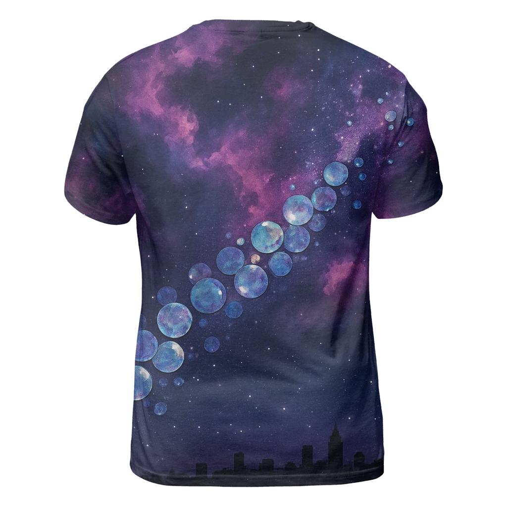 Nebula Sequins unique graphic print tees