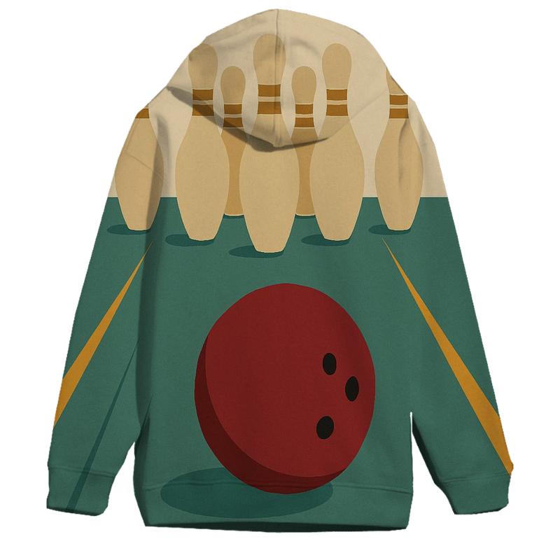 Retro Bowling Night heavyweight hoodies