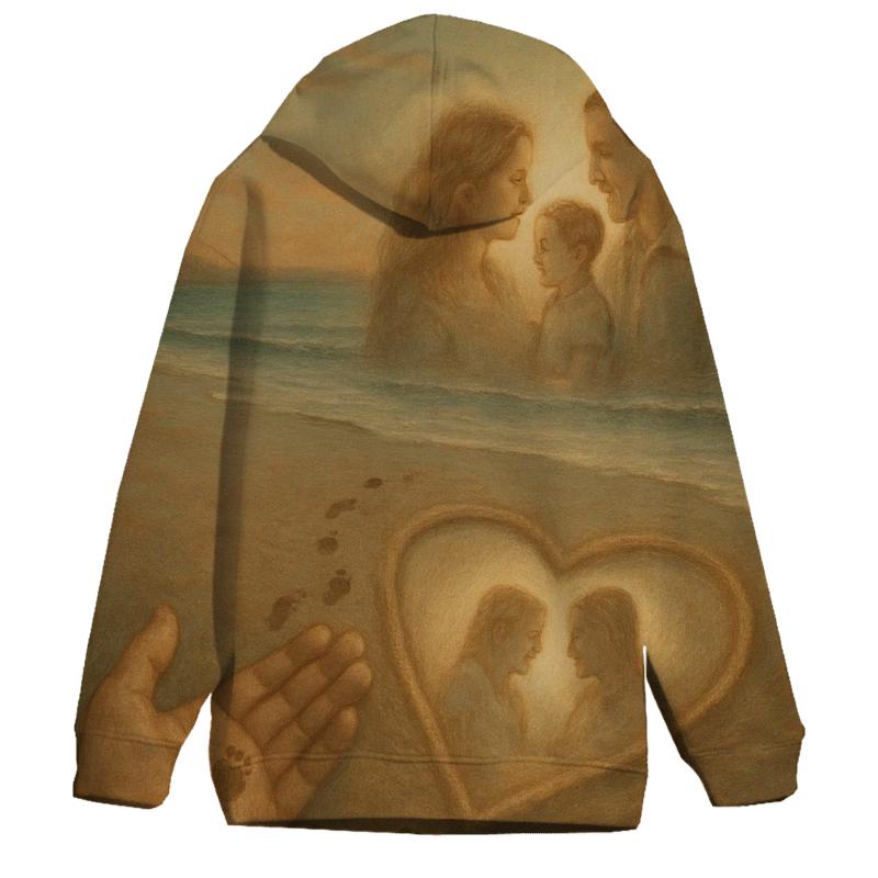 Footprints In The Heart hoodie trends