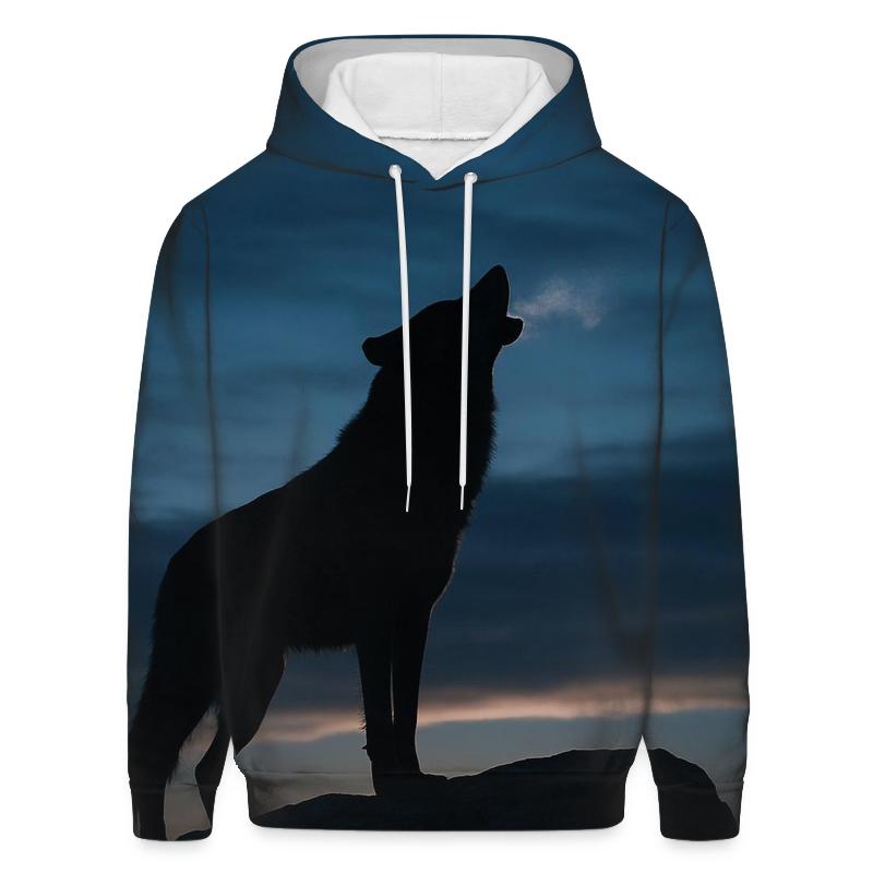 Mountain Lone Howl pullover hoodies