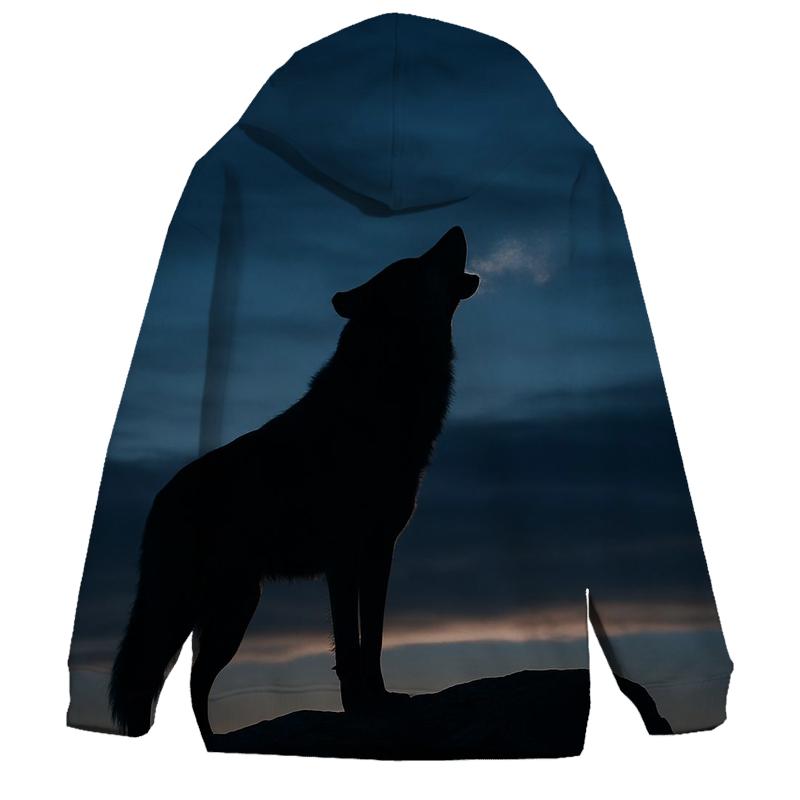 Mountain Lone Howl pullover hoodies