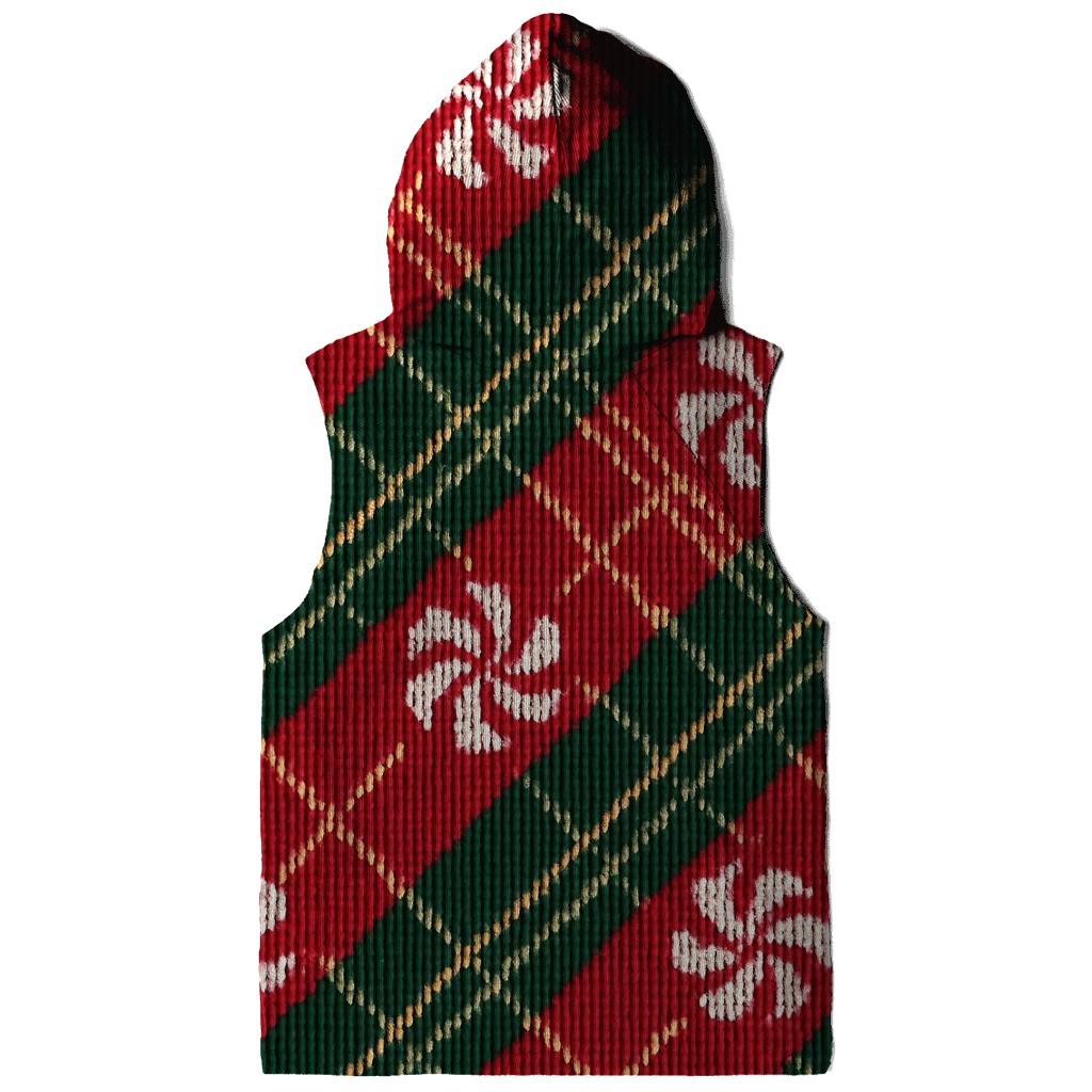 Peppermint Plaid Weave Design hoodie styles