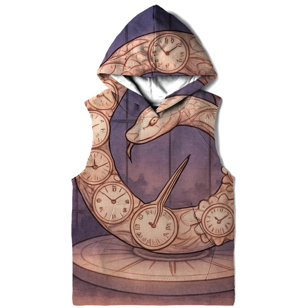 Ember Clockwork Garden graphic hoodies