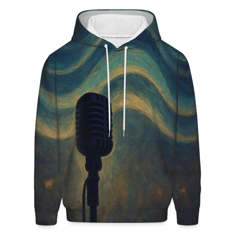 Microphone Aurora premium hoodies