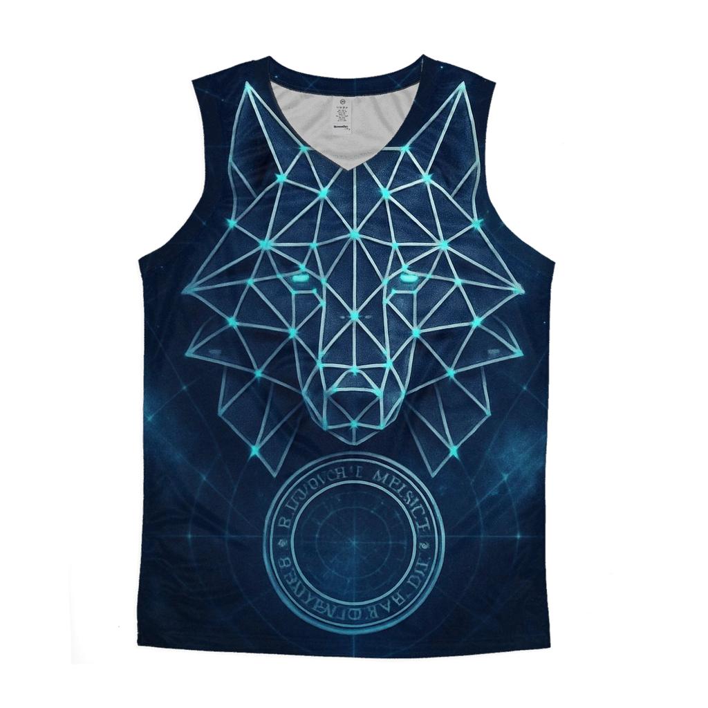 Starlit Sigil Protector graphic print tank tops