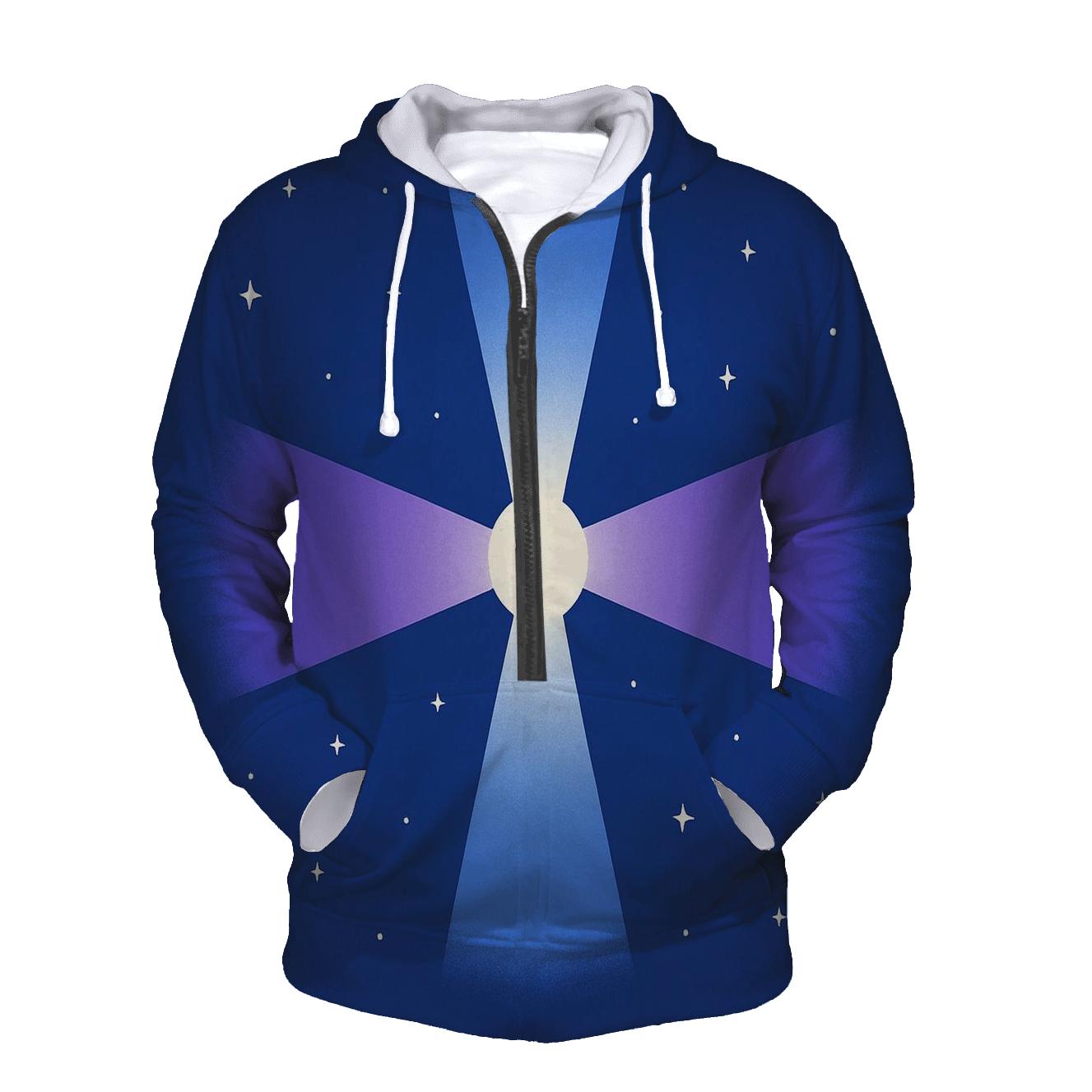 Pulsar Beam Cross designer hoodies