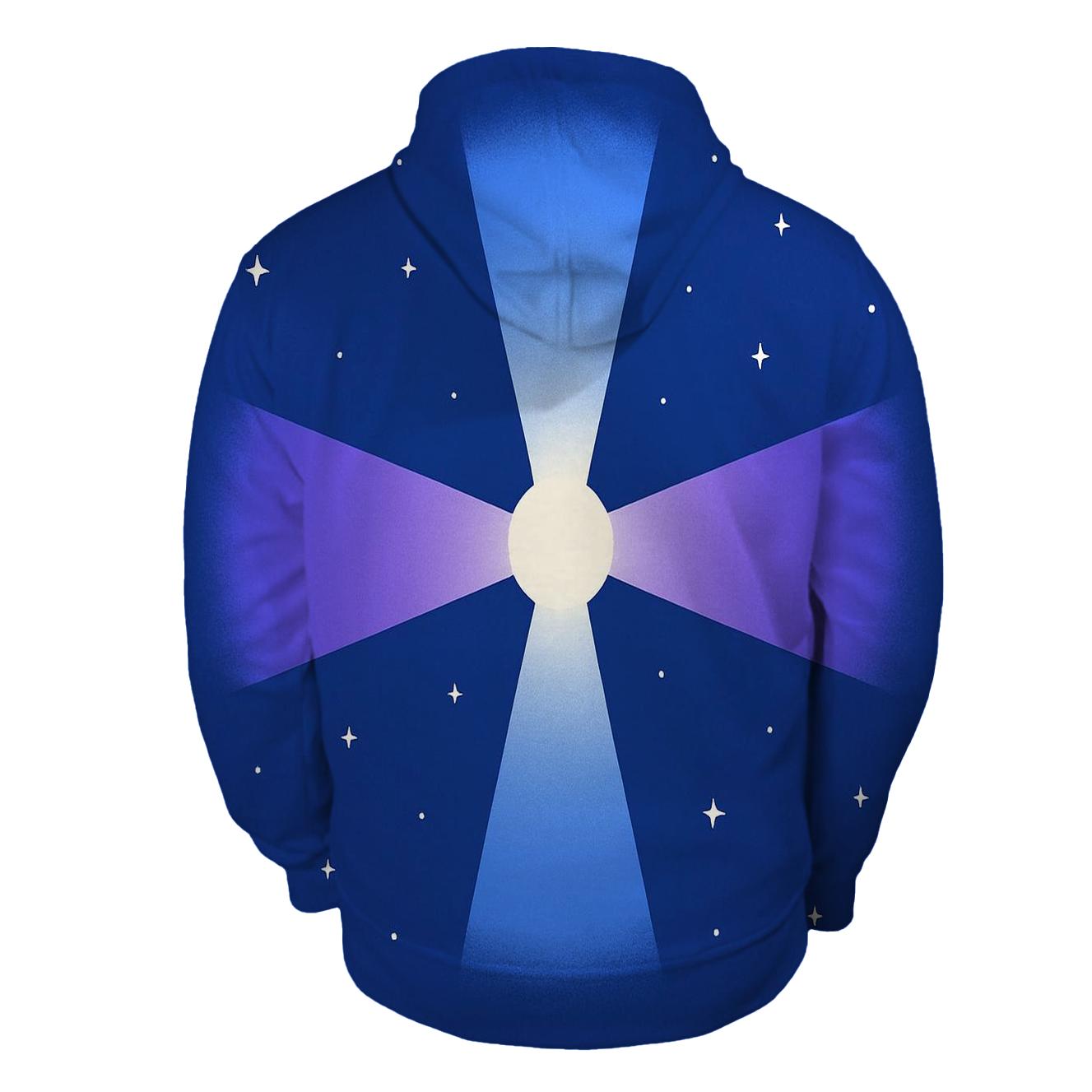 Pulsar Beam Cross designer hoodies