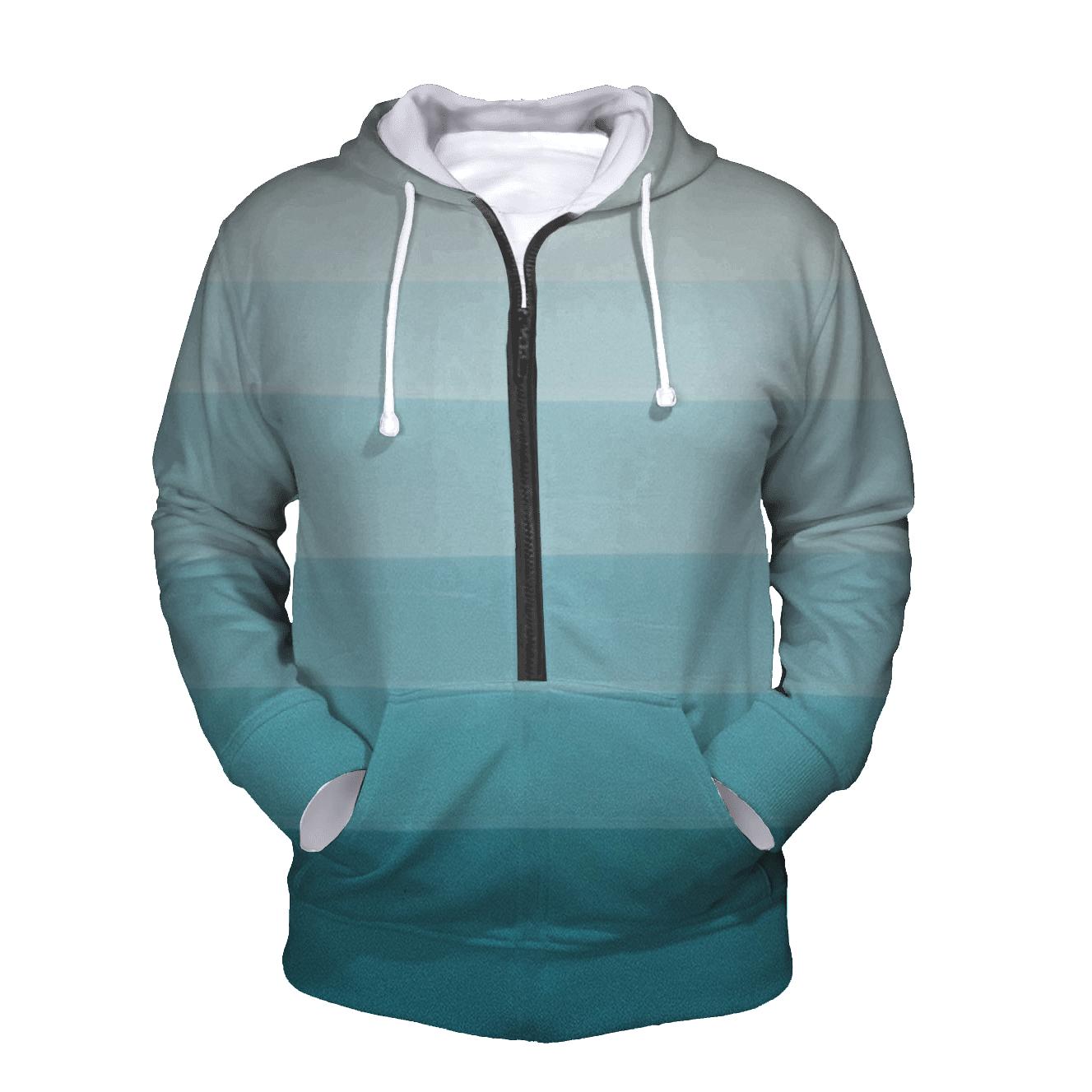Glacier Blue Transition hoodie designs
