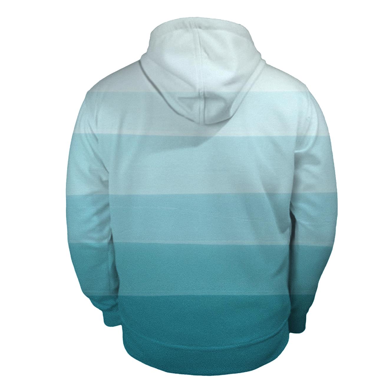 Glacier Blue Transition hoodie designs