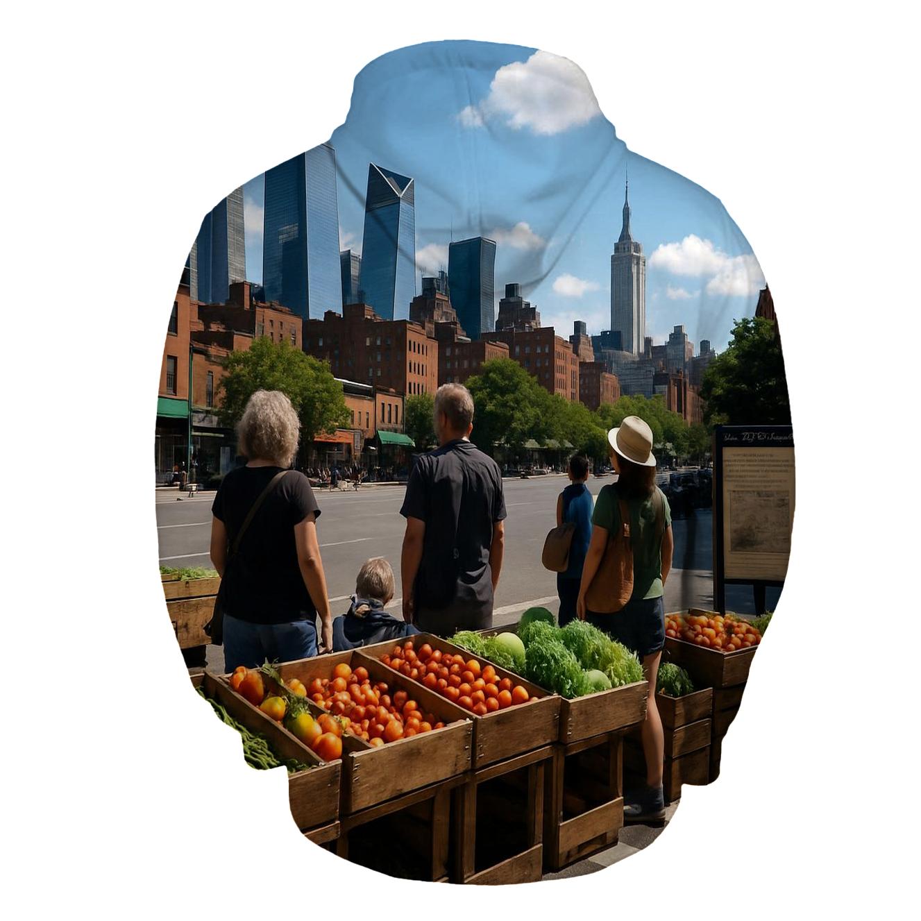 Noonday Market And Midtown Panorama hoodies fashion