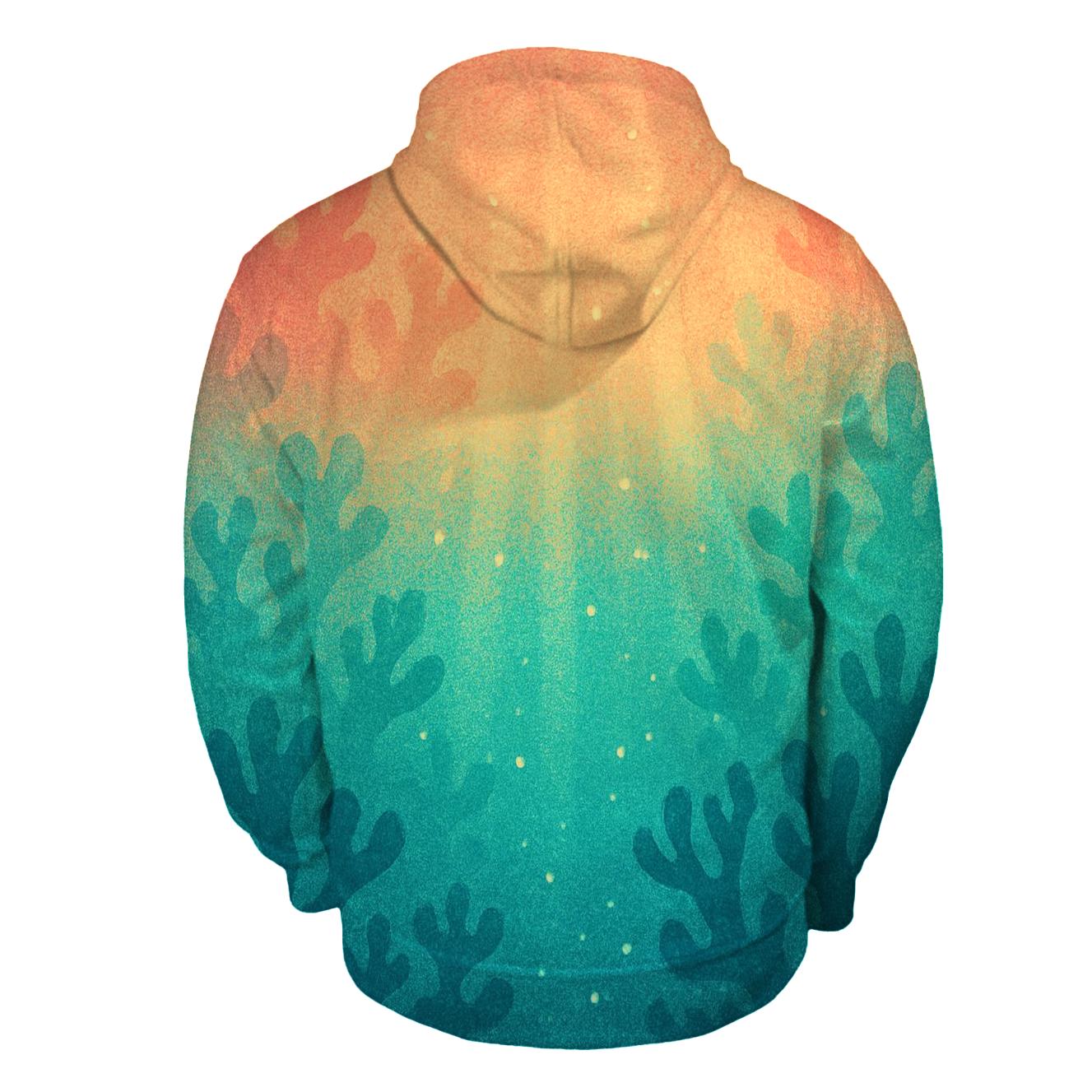 Coral Reef Spectrum graphic hoodies