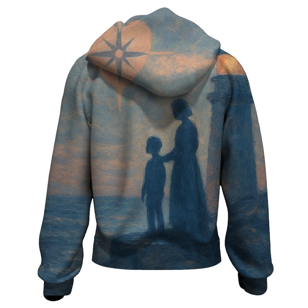 The Heart Compass pullover hoodies