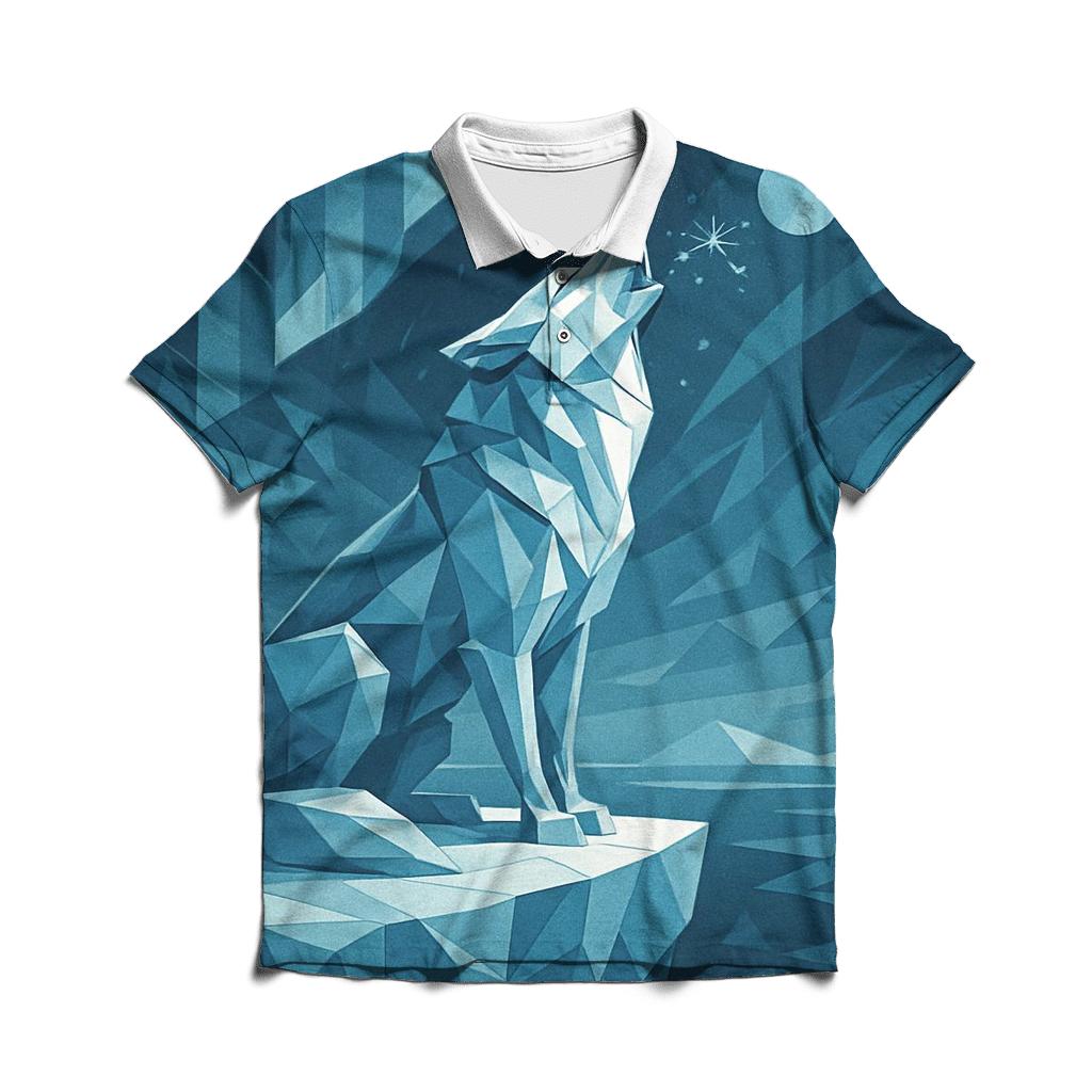 Frostbound Howler casual sports polo shirts