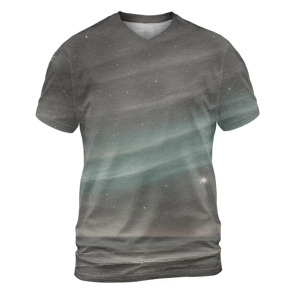 Lunar Drift Aurora designer pattern shirts