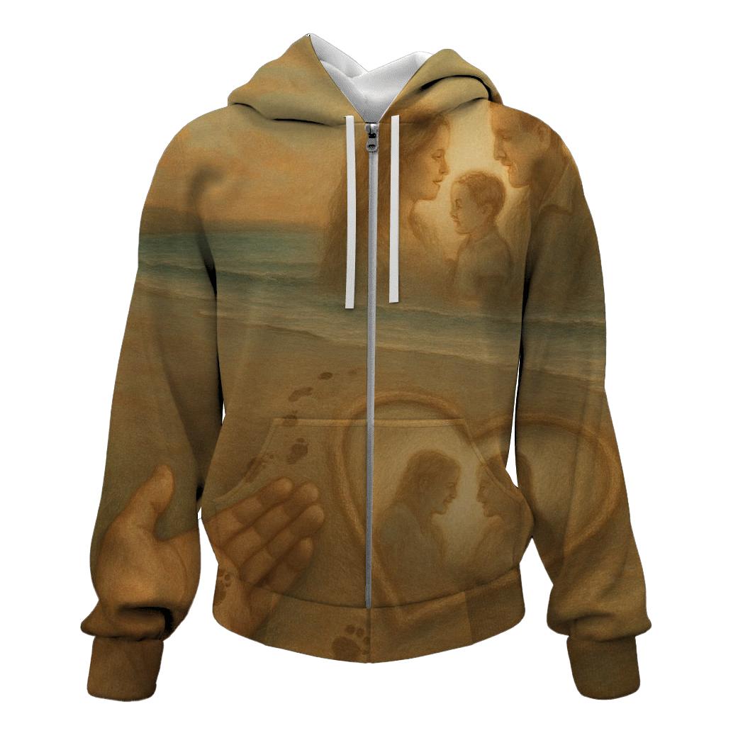 Footprints In The Heart hoodie styles