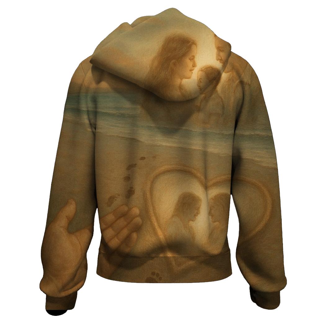 Footprints In The Heart hoodie styles