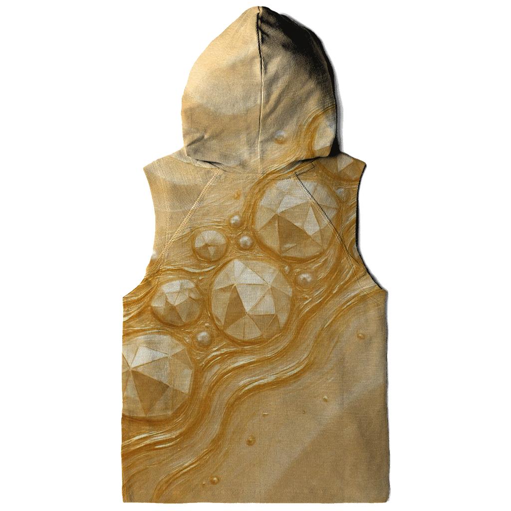 Champagne Gemstream printed hoodies