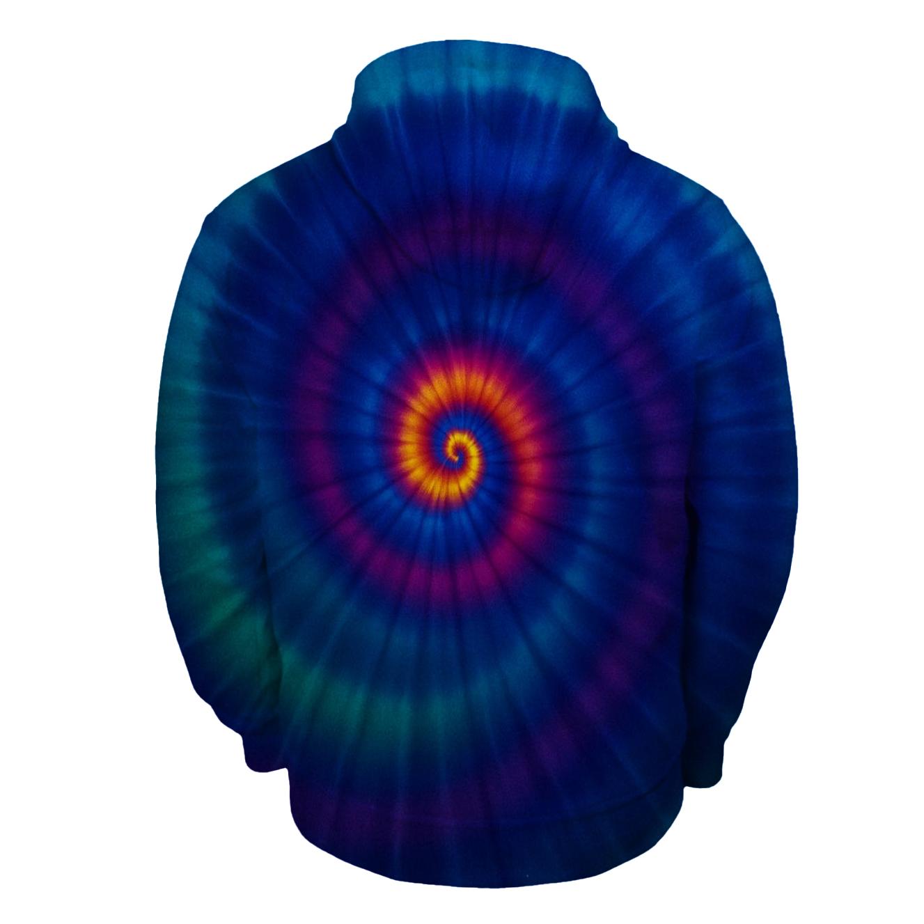 Spiral Overdye Remix lightweight hoodies