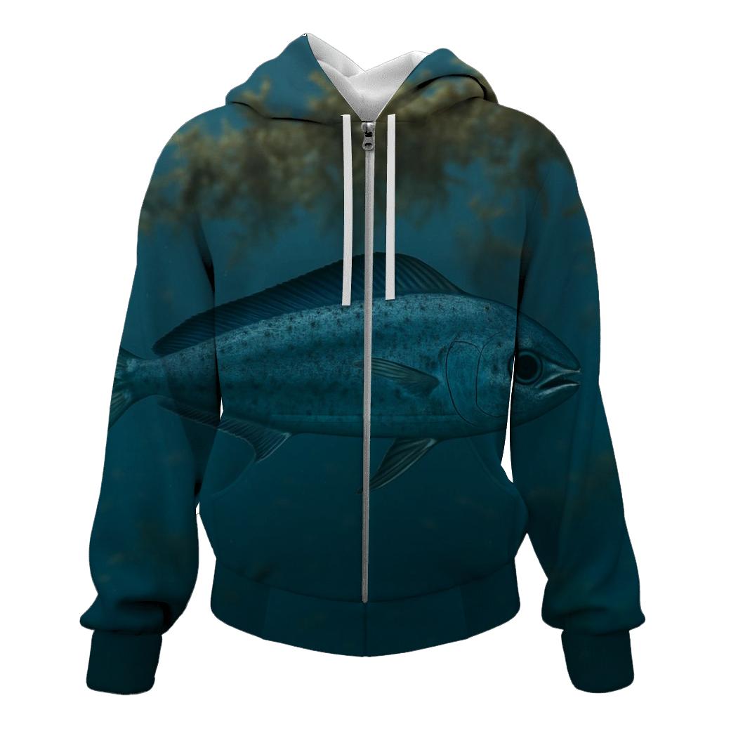 Pelagic Sargassum Glide premium hoodies