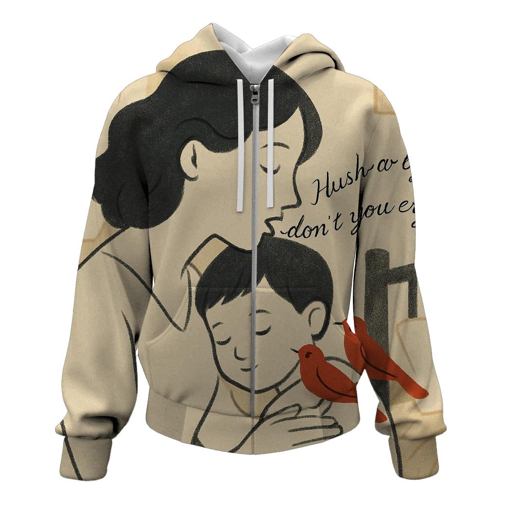 The First Language lightweight hoodies