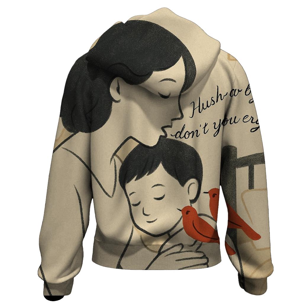 The First Language lightweight hoodies