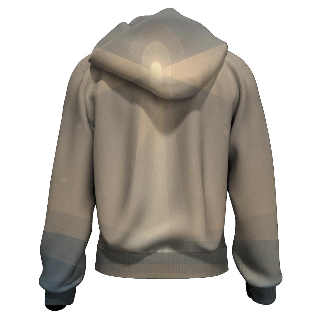 Beacon Of Quiet zip-up hoodies
