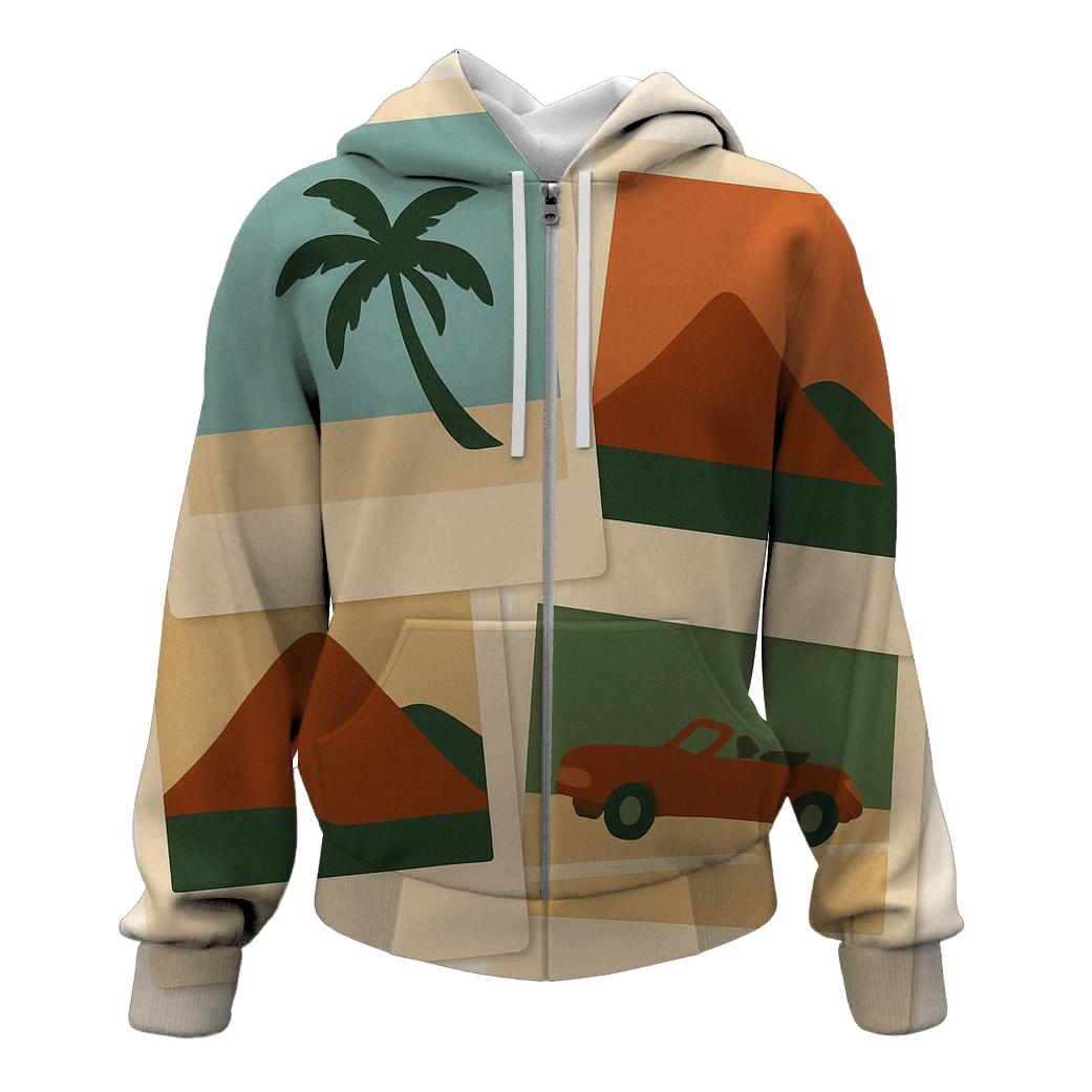 Polaroid Road Trip premium hoodies