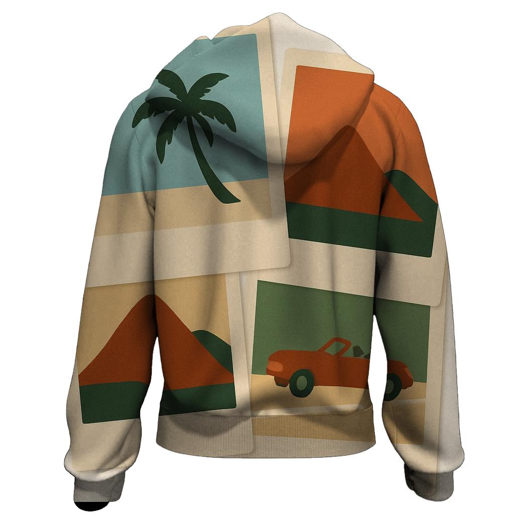 Polaroid Road Trip premium hoodies