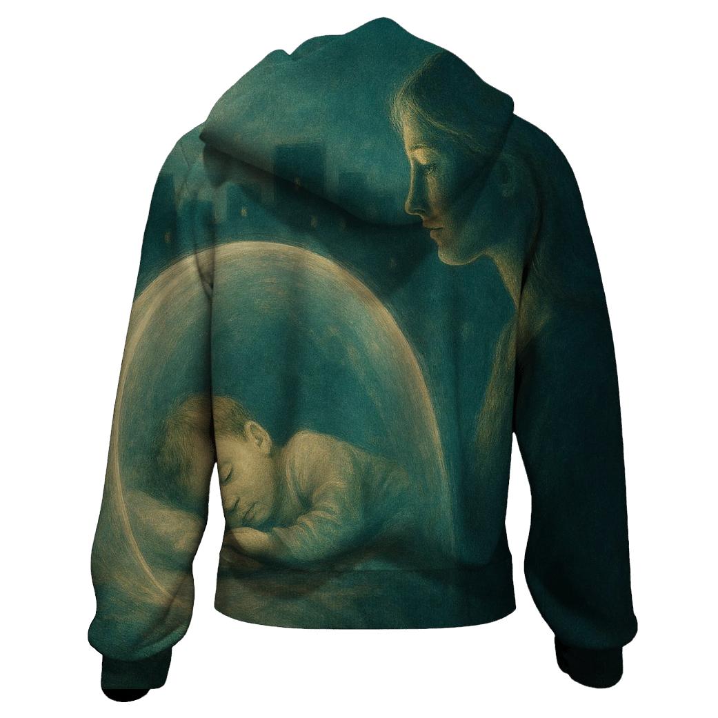 The Invisible Shield zip-up hoodies