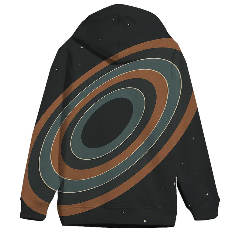 Accretion Disk Belts zip-up hoodies