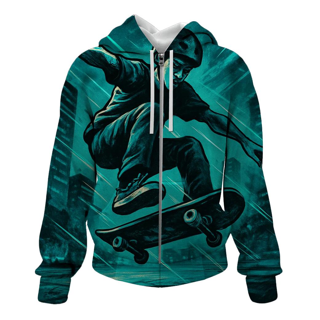 Urban Skate Sprint embroidered hoodies