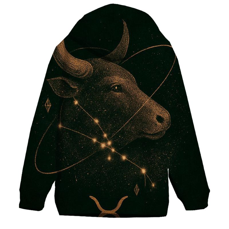 Mystic Taurus Bull Glyph Design hoodie trends