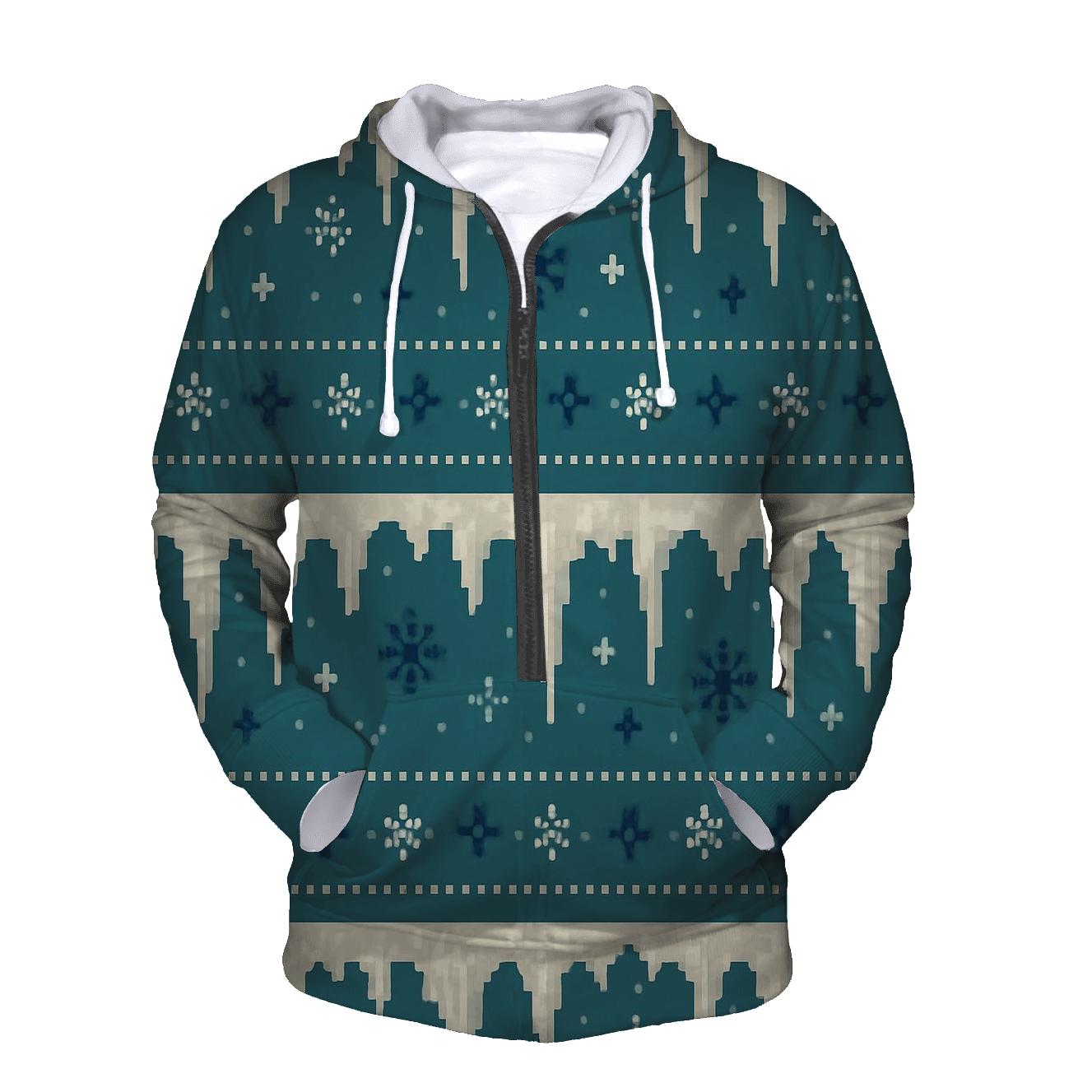 Icicle Banner Cascade Design premium hoodies