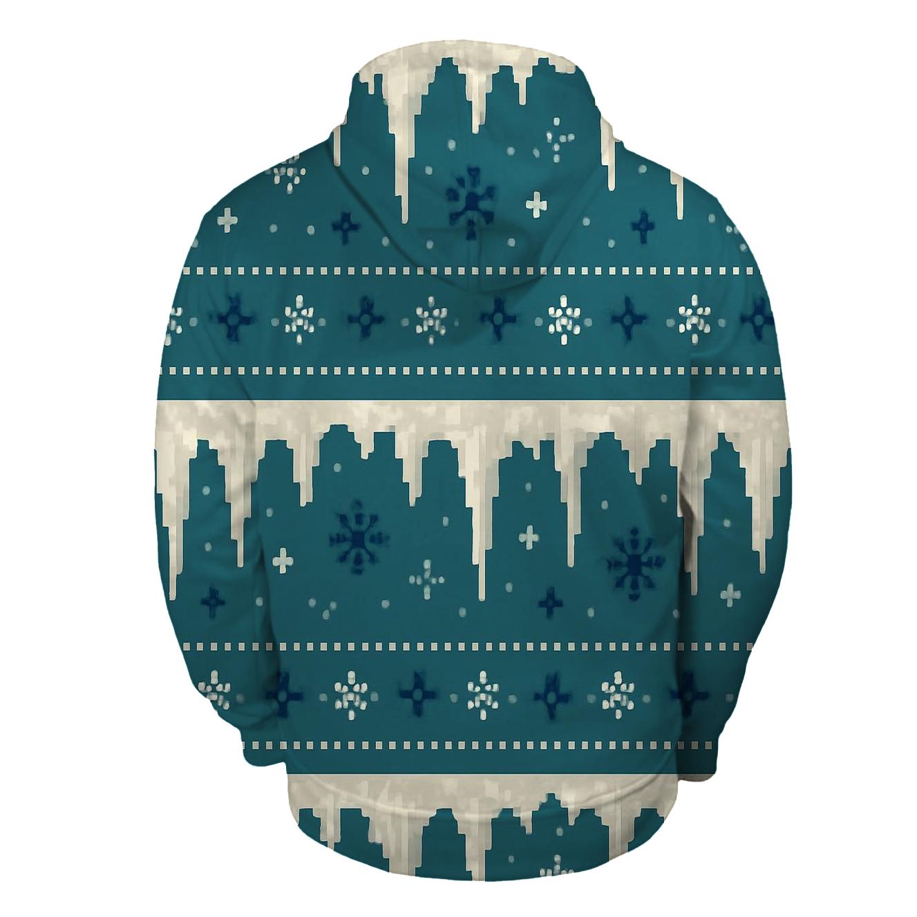 Icicle Banner Cascade Design premium hoodies