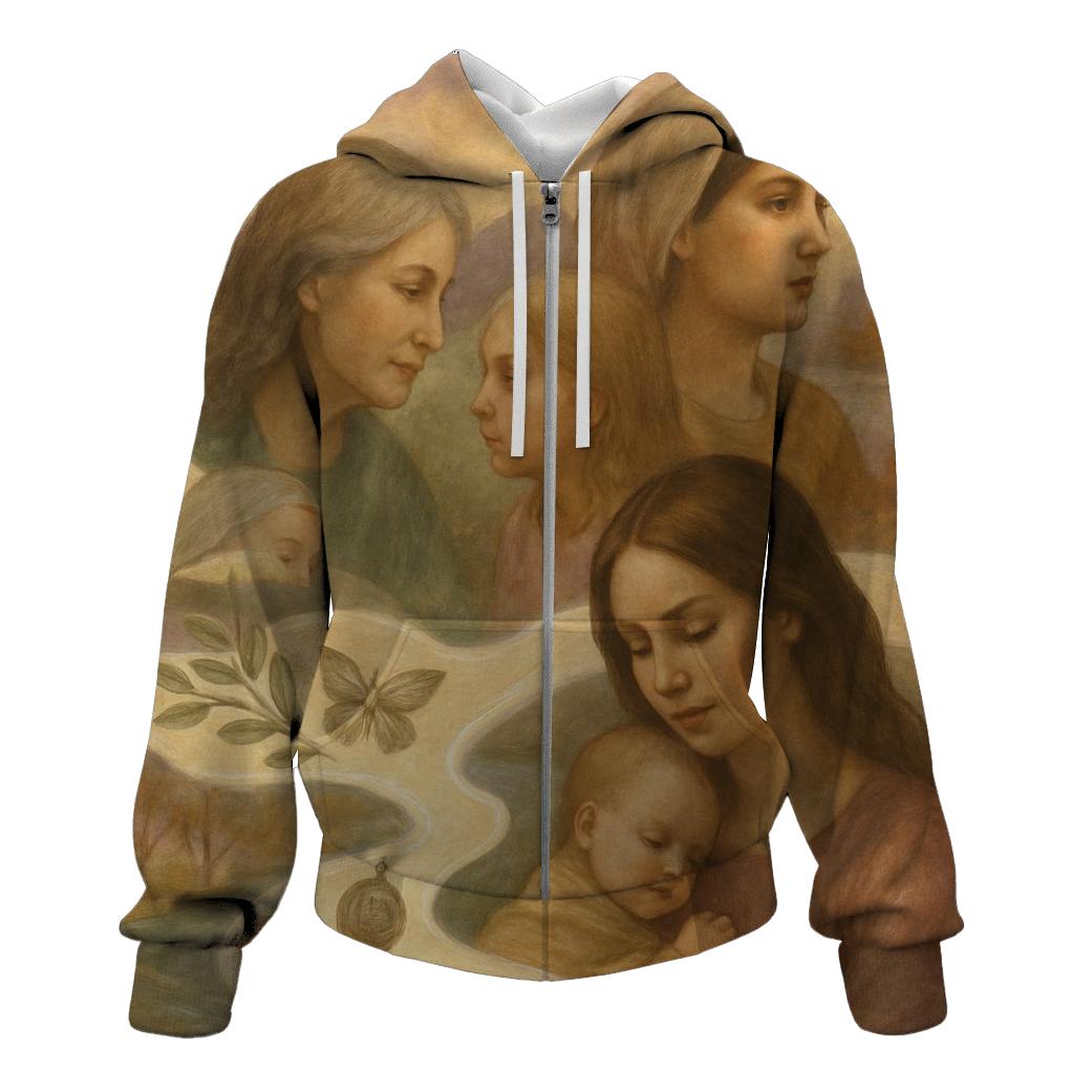 Generations Connected embroidered hoodies