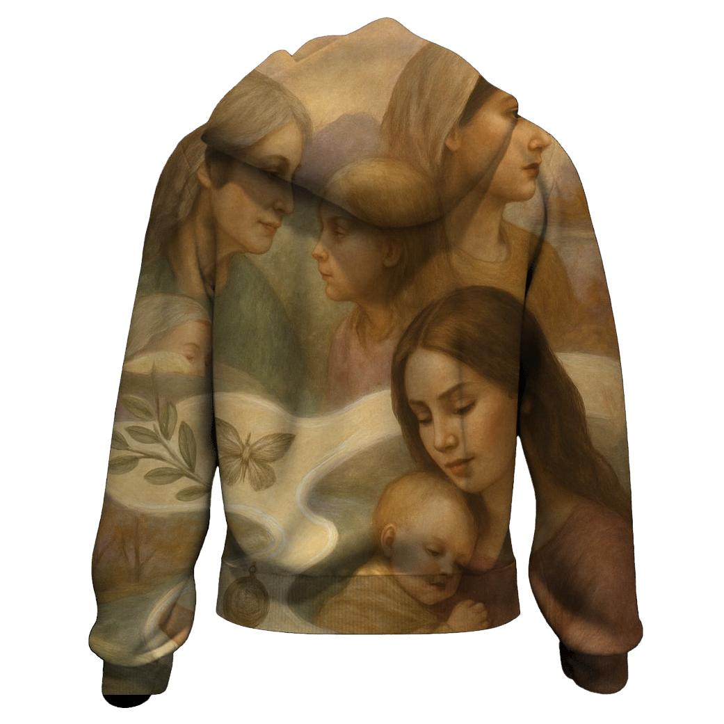 Generations Connected embroidered hoodies