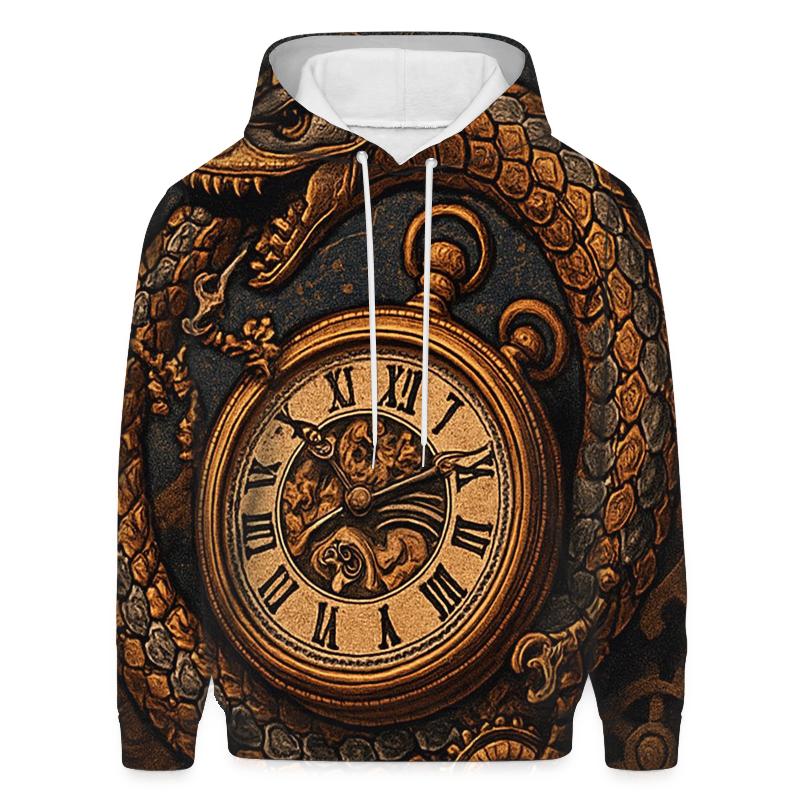 Clockwork Ouroboros Chronomancer premium hoodies