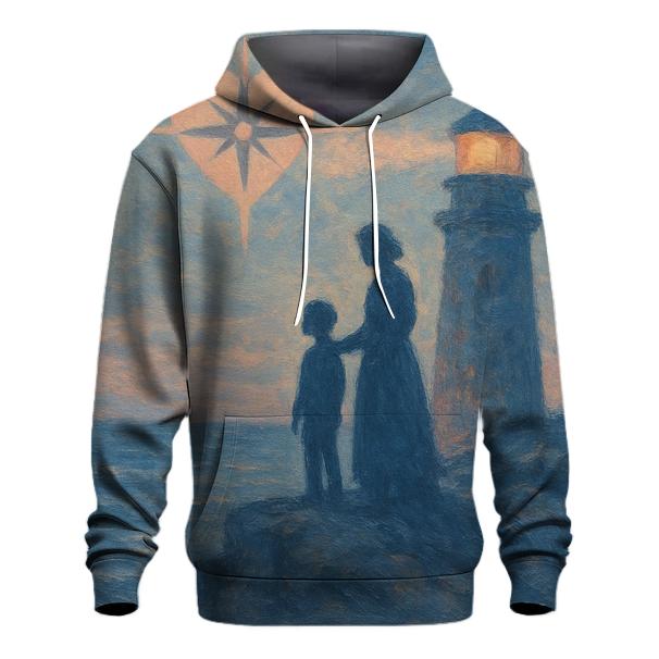 The Heart Compass zip-up hoodies