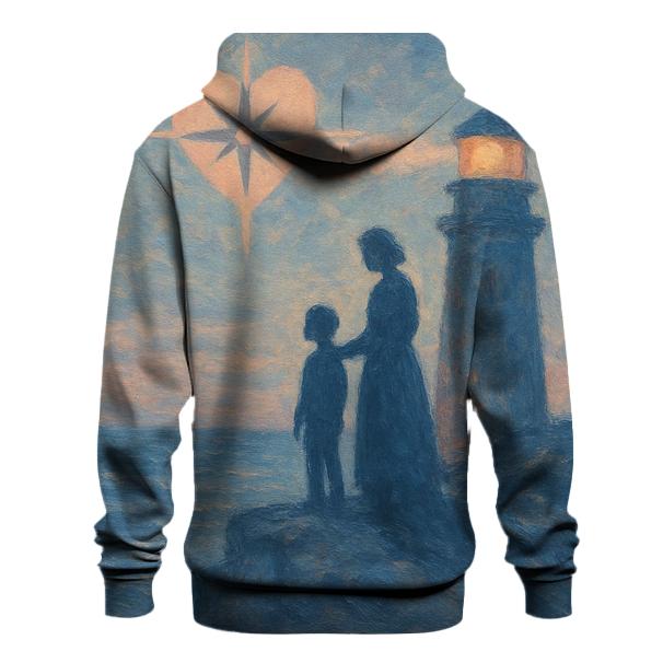 The Heart Compass zip-up hoodies