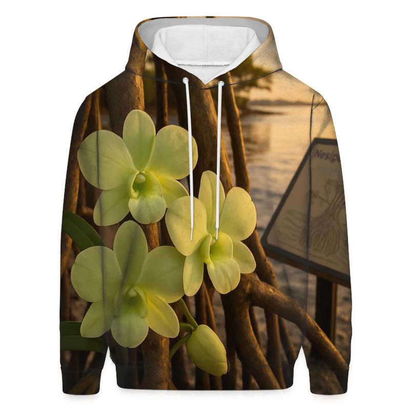 Mangrove Orchid Root Network custom hoodies