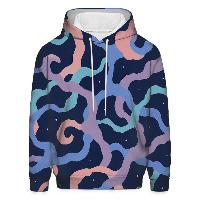Nebula Filament Bouquet pullover hoodies