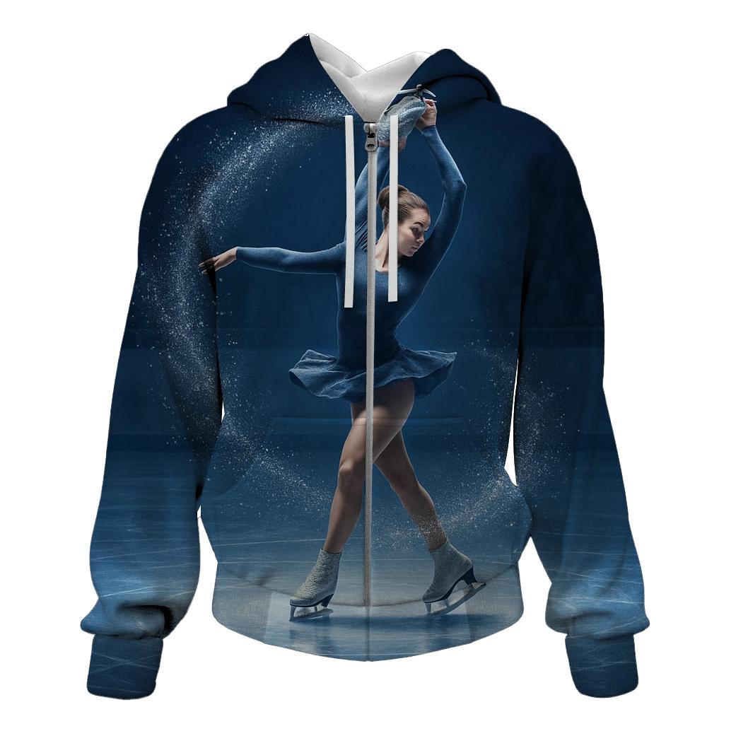 Frozen Rink Moment premium hoodies