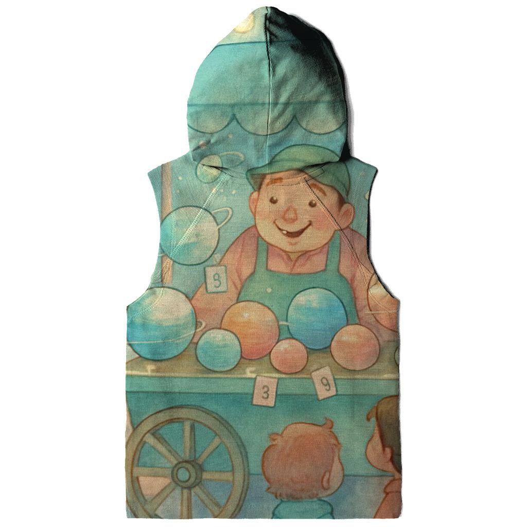 Pocket Planet Vendor graphic hoodies